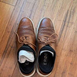 Cole Haan Men's Tan Leather Oxfords